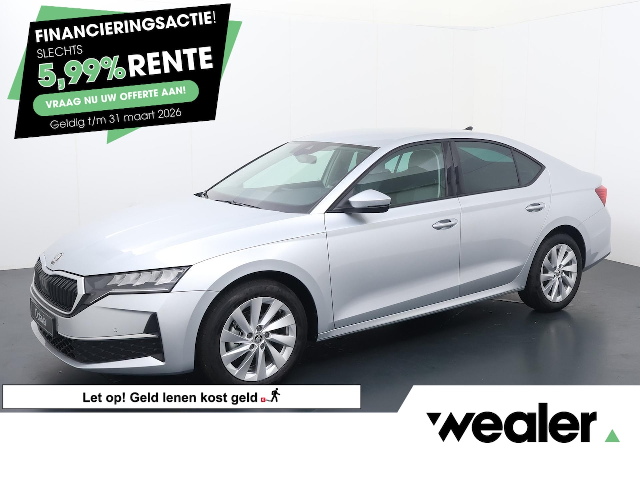 Skoda Octavia - Business Edition 1.5 TSI DSG | Automaat | Navigatie | Adaptieve cruise control | Apple Car - AutoWereld.nl