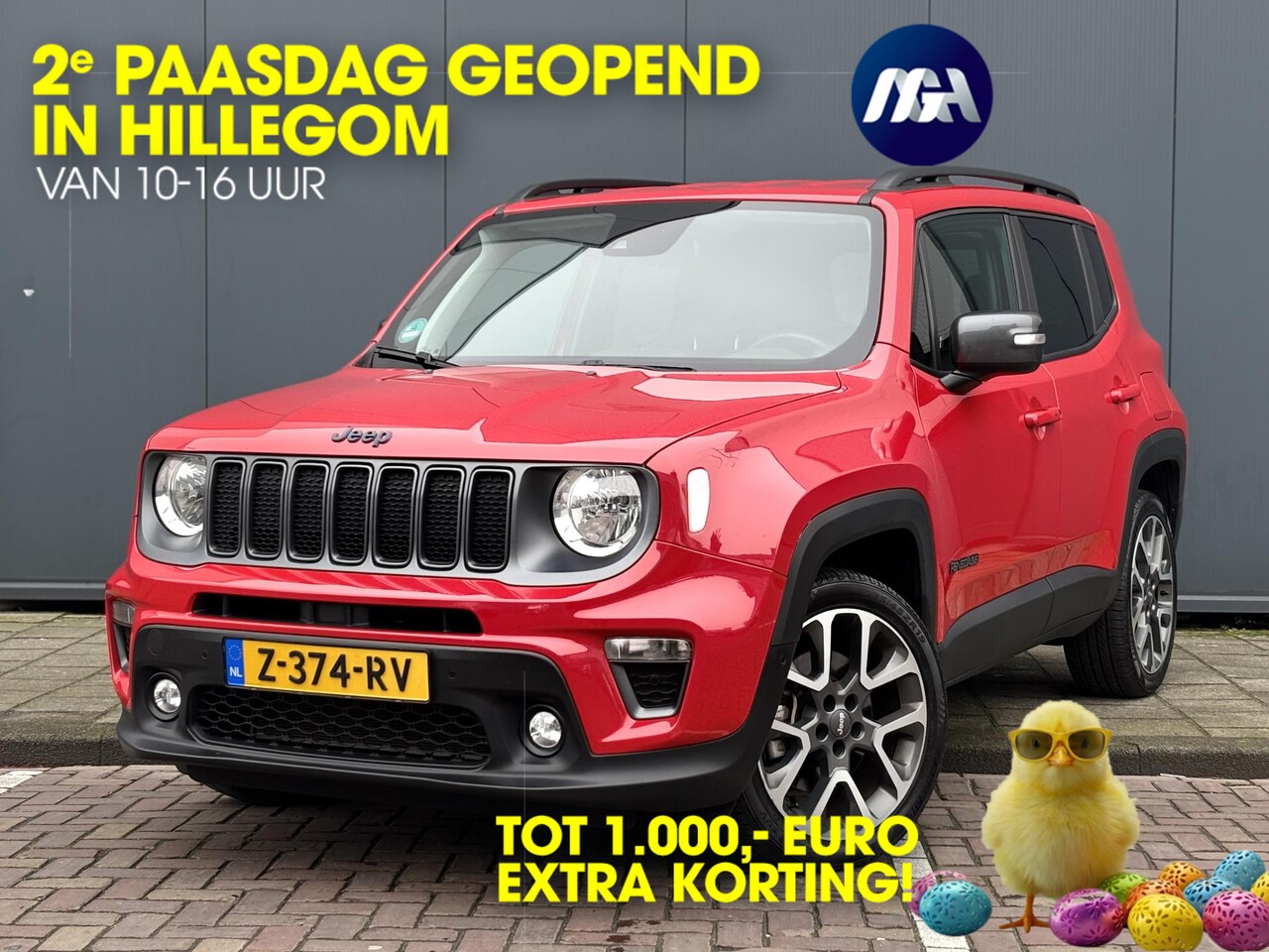 Jeep Renegade - 4xe 240 Plug-in Hybrid Electric S | Apple-Android | Navigatie | Adaptive Cruise Control - AutoWereld.nl