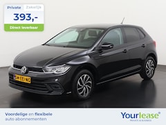 Volkswagen Polo - 1.0 TSI Life | All-in 393, - Private Lease | Direct uit voorraad