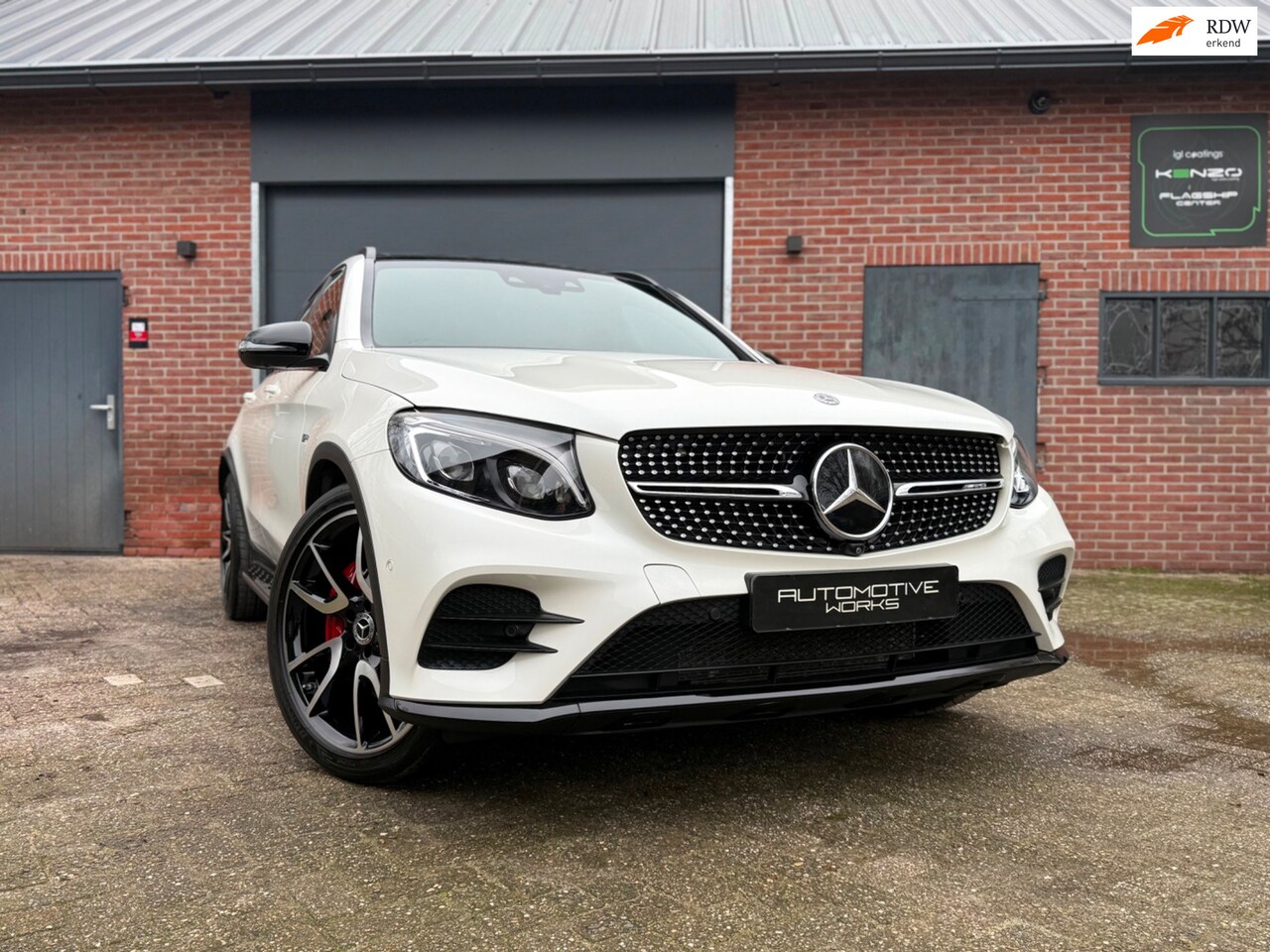 Mercedes-Benz GLC-klasse - AMG 43 4MATIC | Vol Opties | Pano | Burmester | Stoelkoeling | Standkachel | GLC 63 Look - AutoWereld.nl