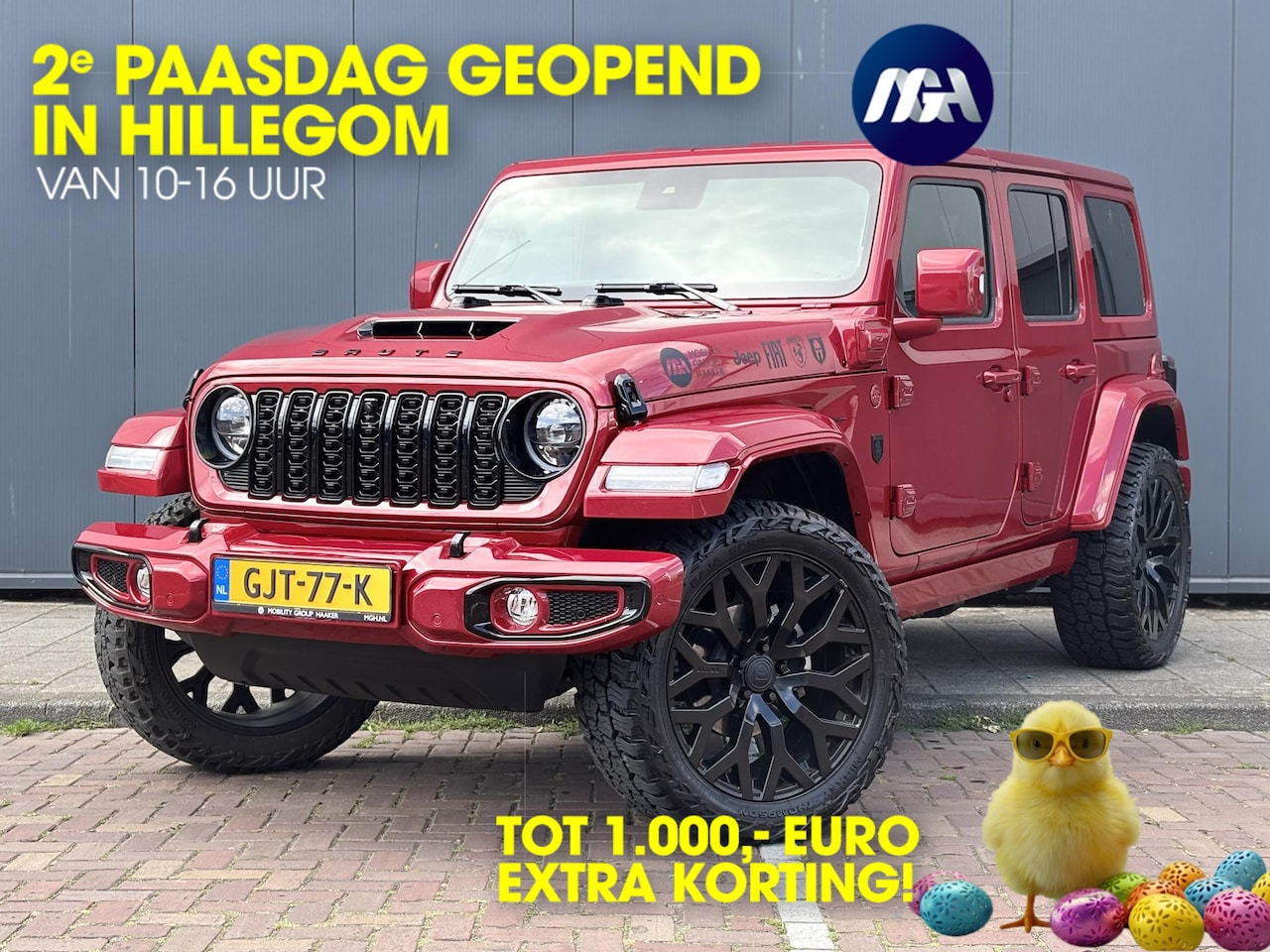 Jeep Wrangler - BRUTE Rubicon 4xe 380 | Hard-Top | Apple-Android | Adaptive Cruise Control - AutoWereld.nl