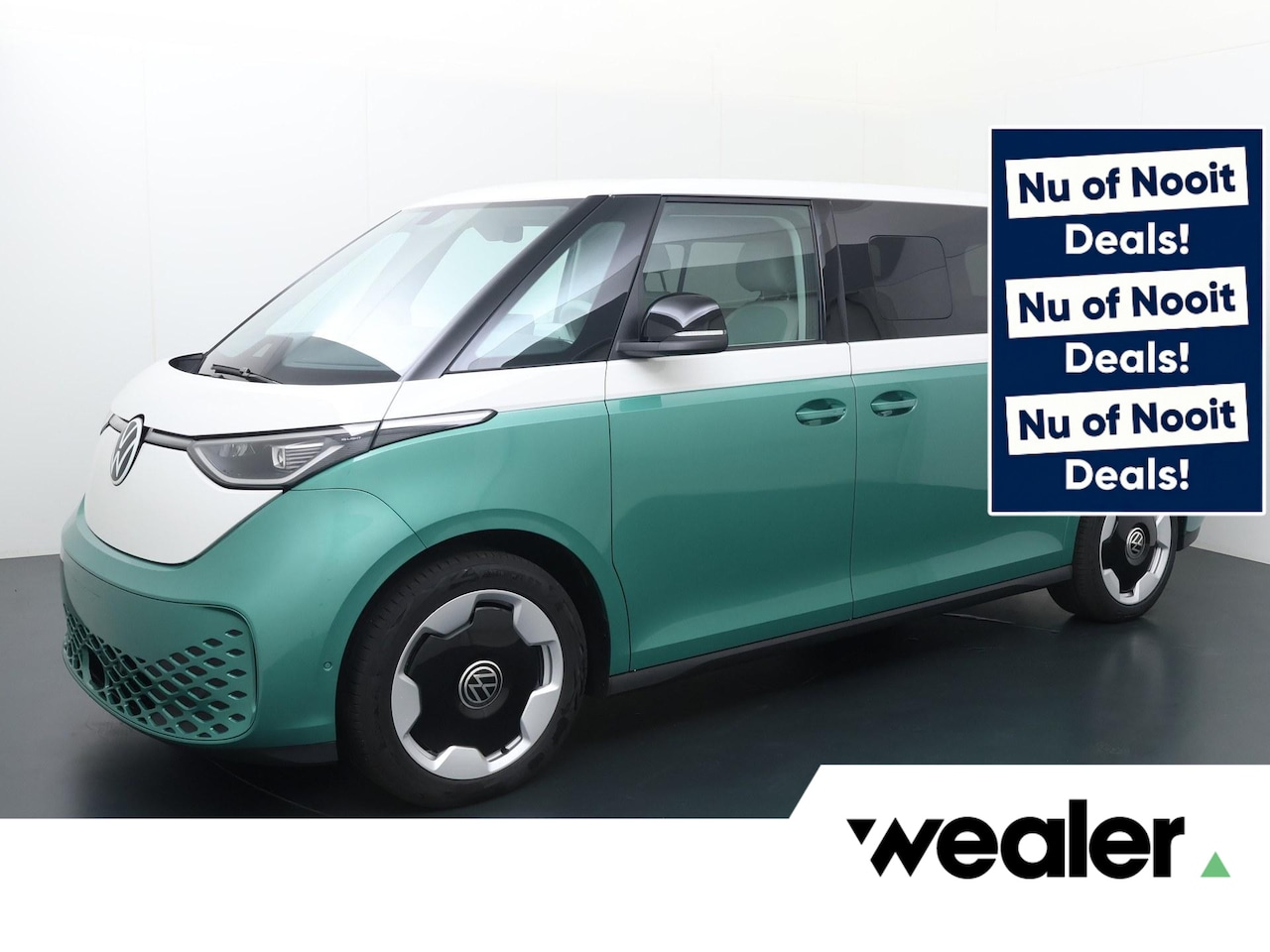 Volkswagen ID. Buzz - Bedrijfswagens Pro Bulli Elektromotor 210 kW (286 pk) LWB 7-zits | Open & Close plus | Des - AutoWereld.nl