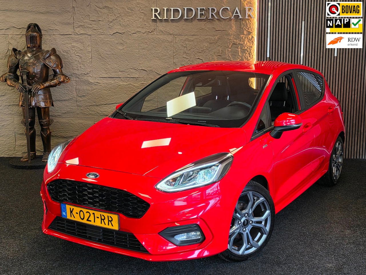 Ford Fiesta - 1.0 EcoBoost Hybrid ST-Line|GARANTIE|NAP|1E EIG|CRUISE|STOELVERW| - AutoWereld.nl
