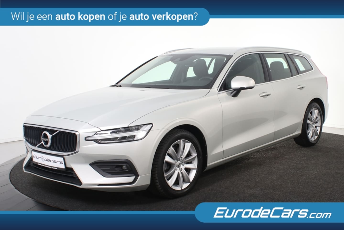 Volvo V60 - 2.0 B4 Inscription *1ste Eigenaar*Leer*Navigatie*Standkachel* - AutoWereld.nl