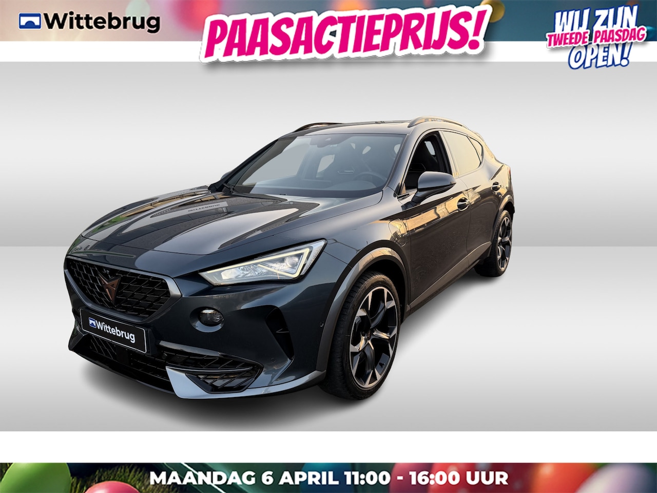 CUPRA Formentor - 1.4 e-Hybrid 245pk DSG VZ Black Edition / Panoramadak / Zwart Leer / SupersportStuur / Ele - AutoWereld.nl