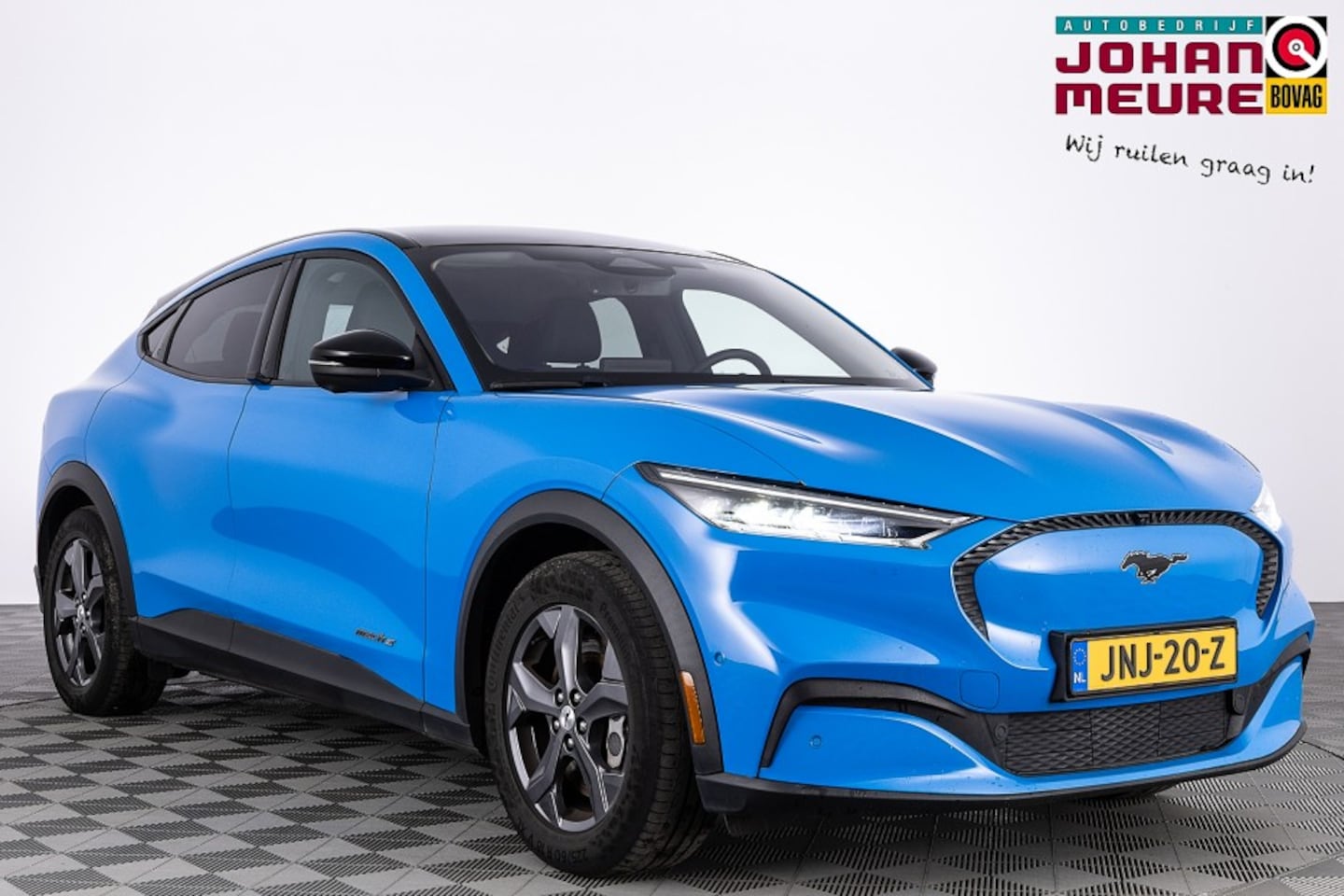 Ford Mustang Mach-E - RWD 75 kWh | PANORAMADAK | Full LED | LEDER | B&O | NAVI | SOH 95,5% - AutoWereld.nl