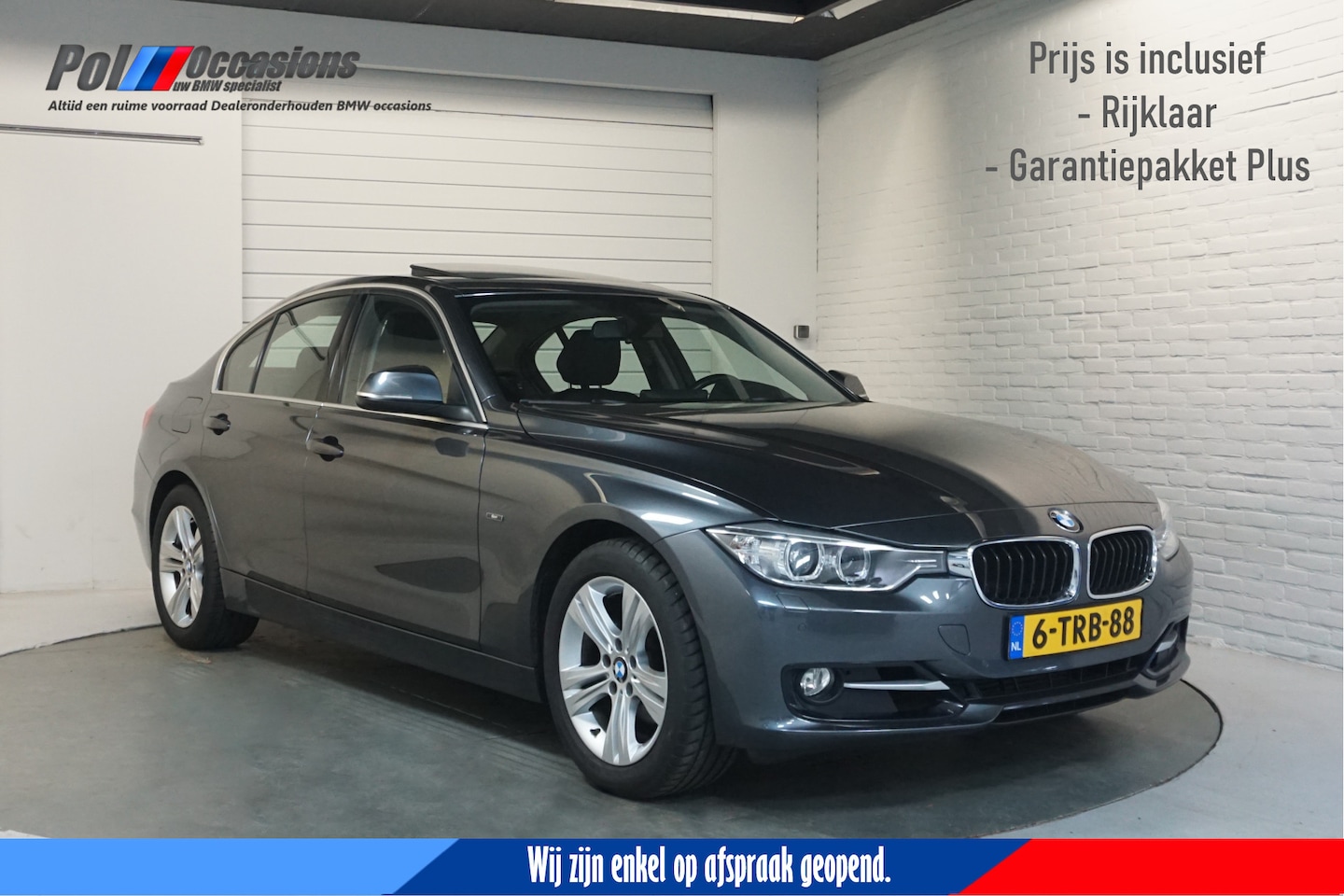 BMW 3-serie - 320i Schuif/Kanteldak | Trekhaak elekt. | Nieuwe ketting | Sportint | Leer - AutoWereld.nl
