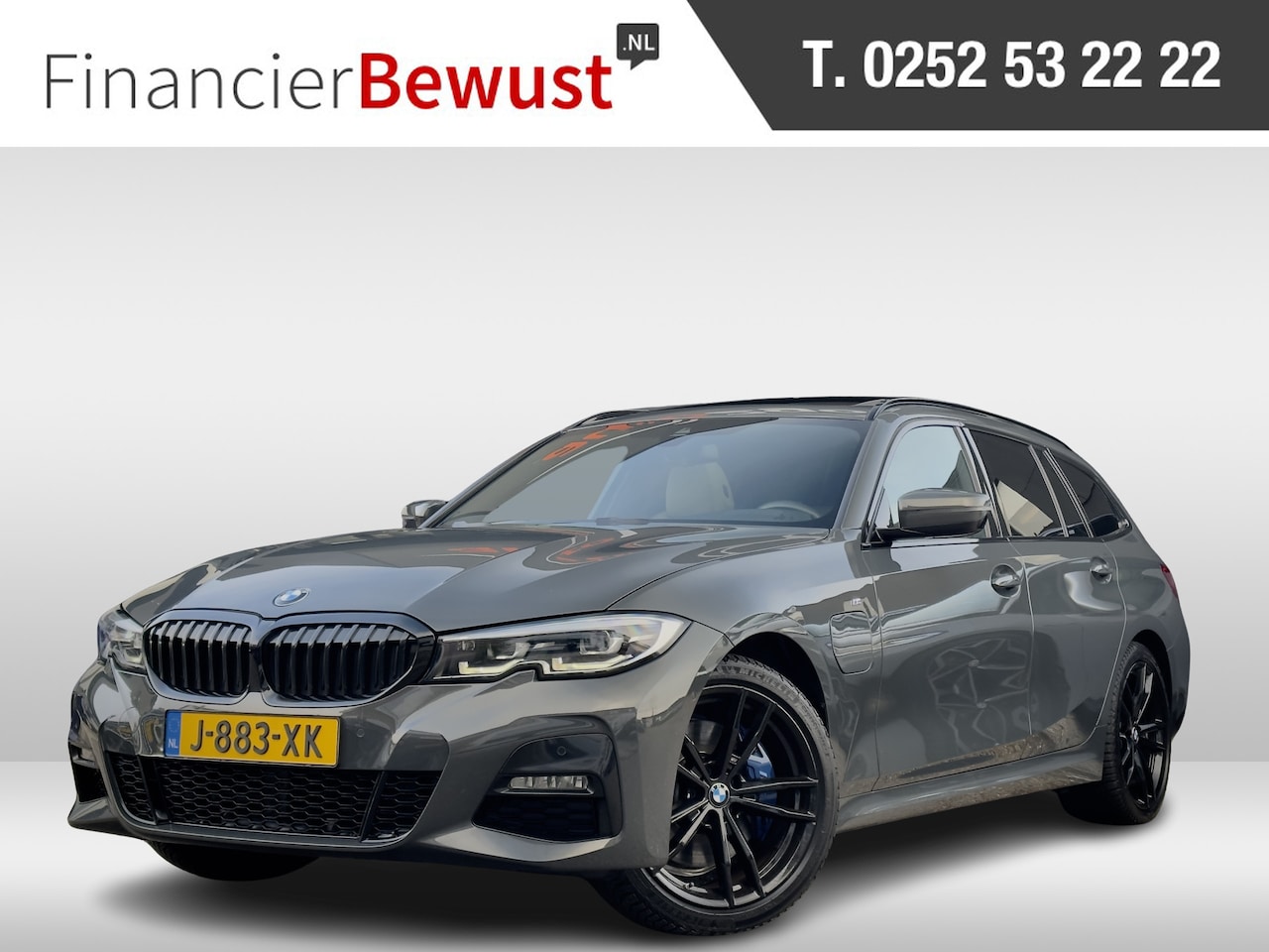 BMW 3-serie Touring - 330e eDrive AUT8 M-SPORT PANODAK LEDER NAVI CAMERA DIGI-DASH APPLE-CARPLAY  LEDLMV PDC - AutoWereld.nl