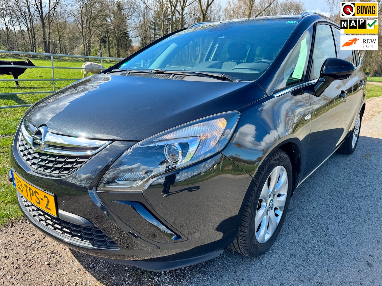 Opel Zafira Tourer - 1.4 Edition 7p. compleet onderhouden|Navigatie|Trekhaak - AutoWereld.nl