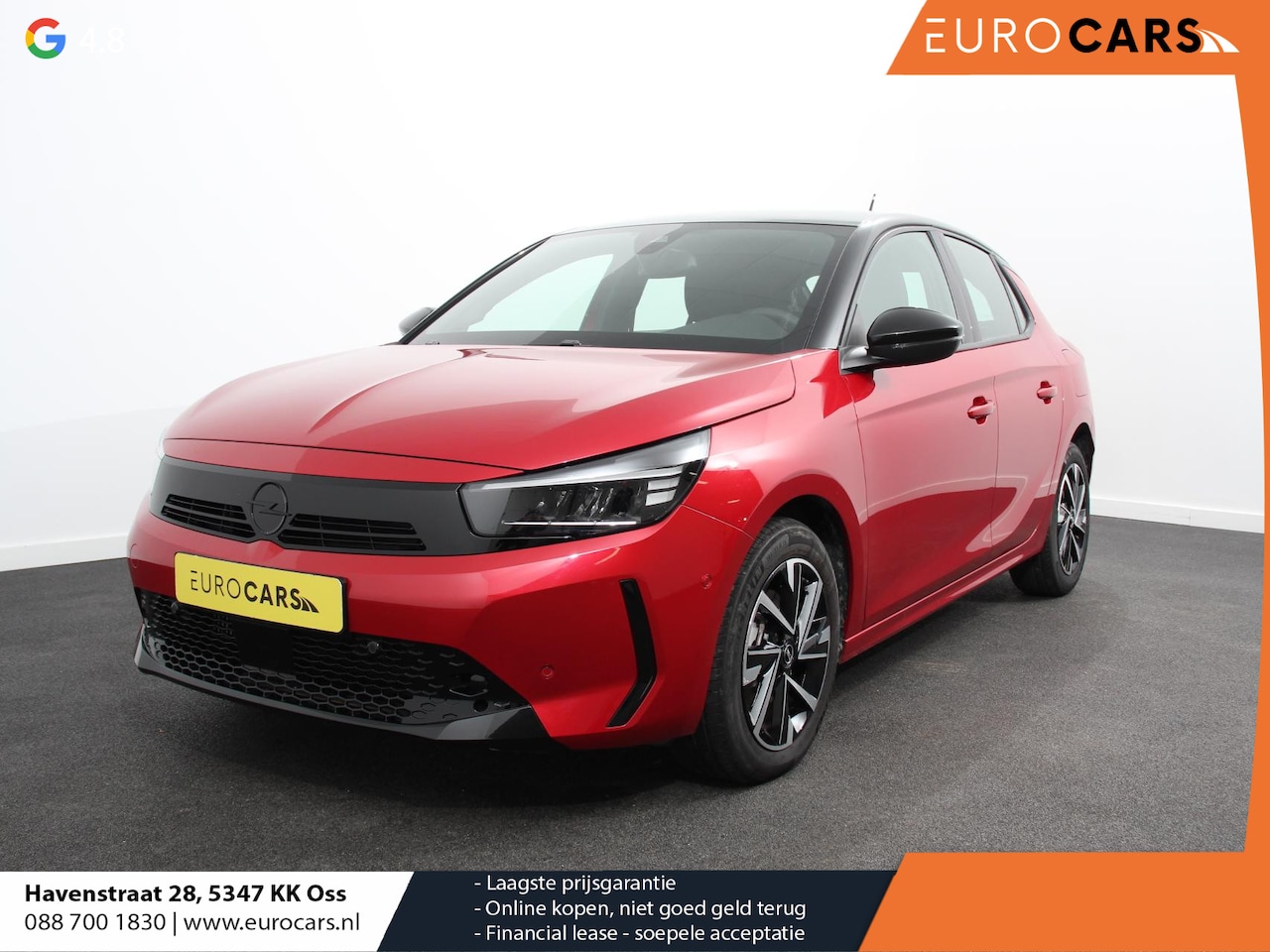 Opel Corsa - 1.2 Turbo Hybrid 100pk GS Automaat Navigatie | Apple Carplay/Android Auto | Camera | Parke - AutoWereld.nl