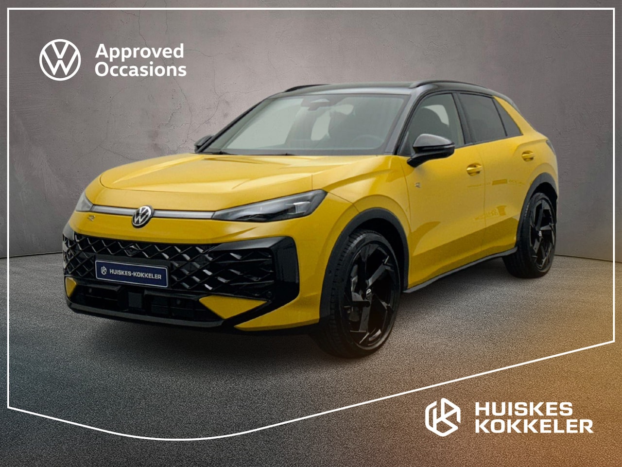 Volkswagen T-Roc - R-Line First Edition 1.5 eTSI 150pk DSG Automaat Panoramadak, Harman Kardon audio, Adaptiv - AutoWereld.nl