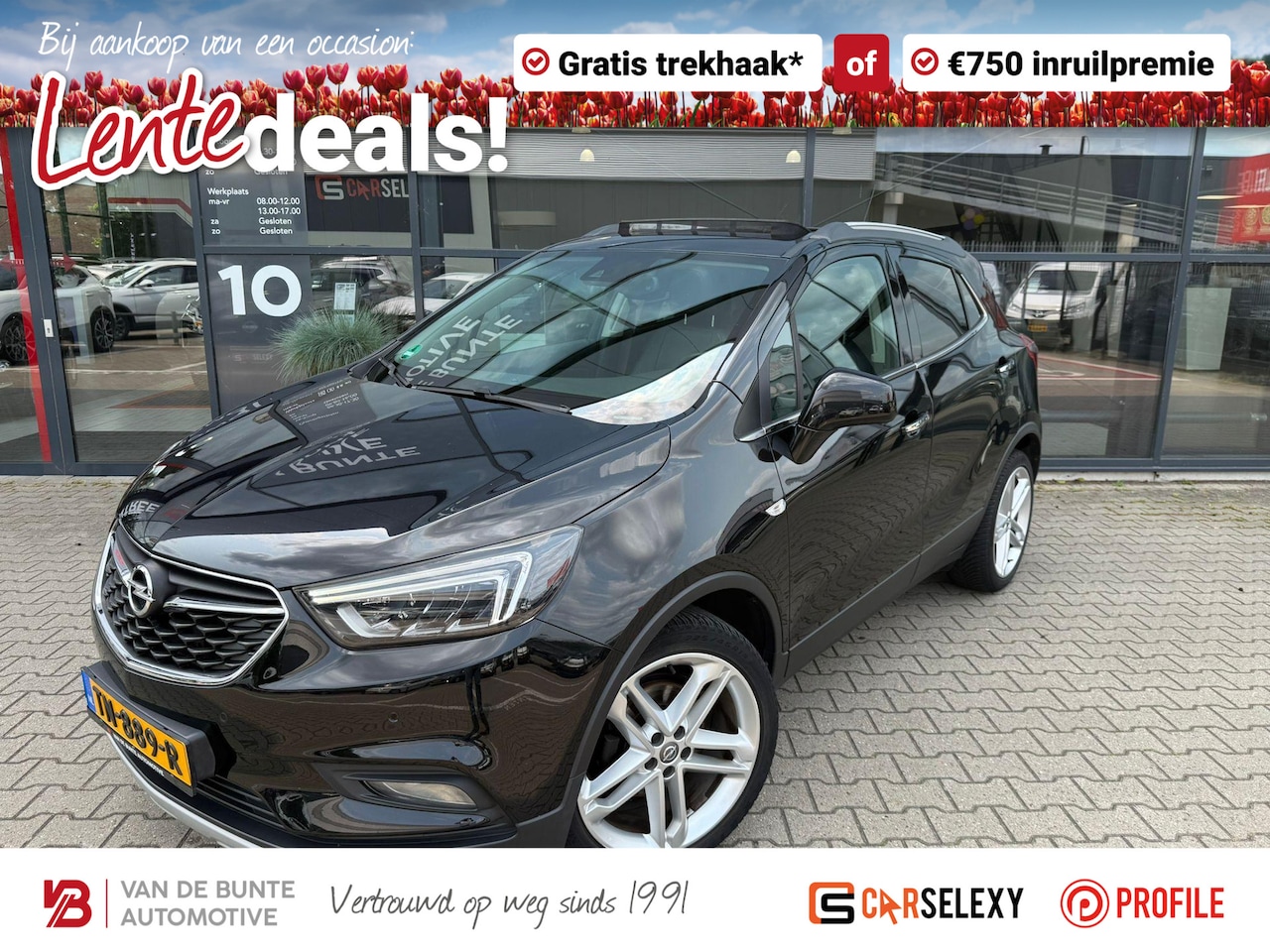 Opel Mokka X - 1.4 Turbo Black Edition *Schuif-/Kanteldak* - AutoWereld.nl