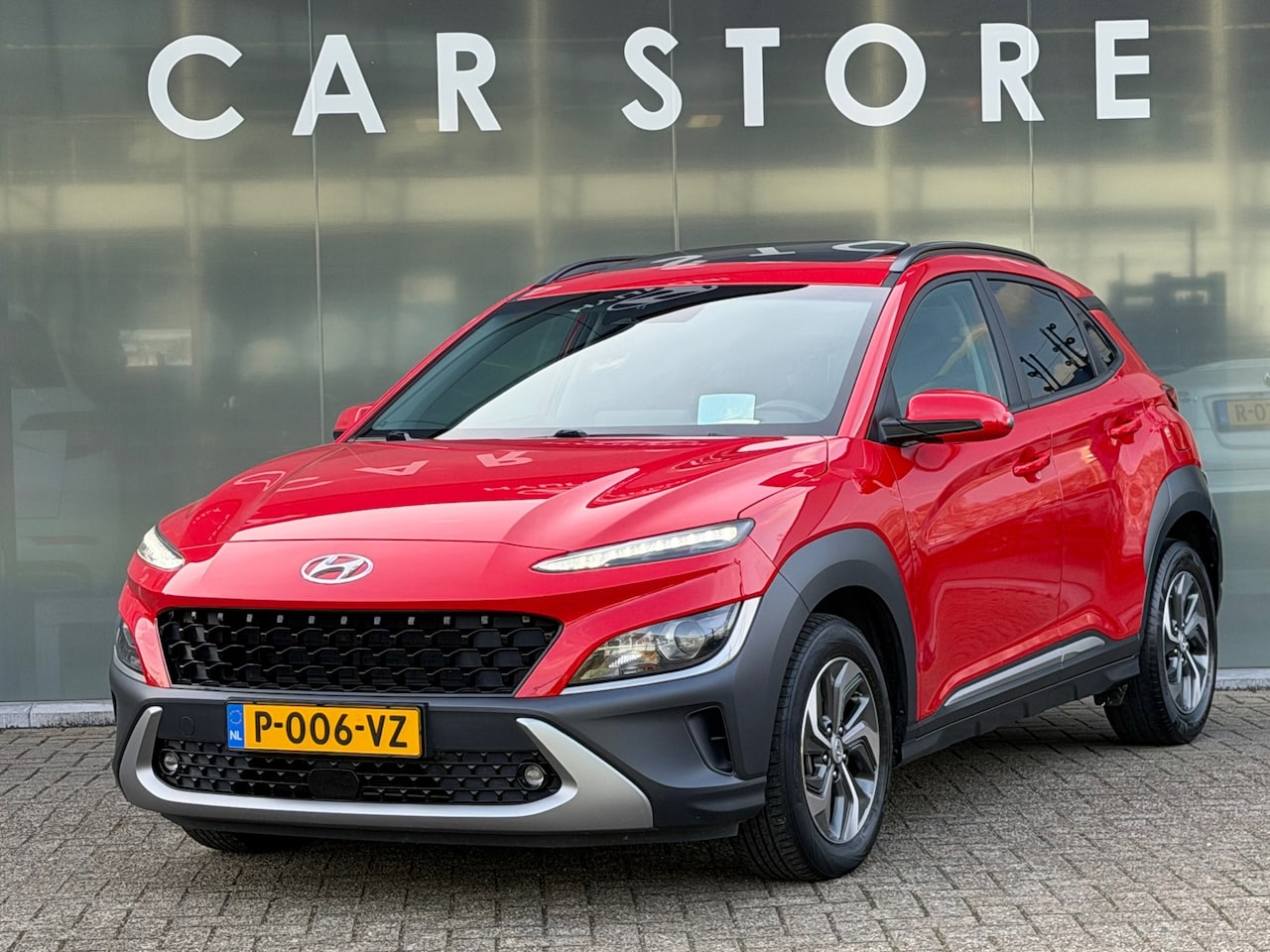 Hyundai Kona - 1.6 GDI HEV Fashion Sky Elektrisch schuif-/kanteldak - AutoWereld.nl