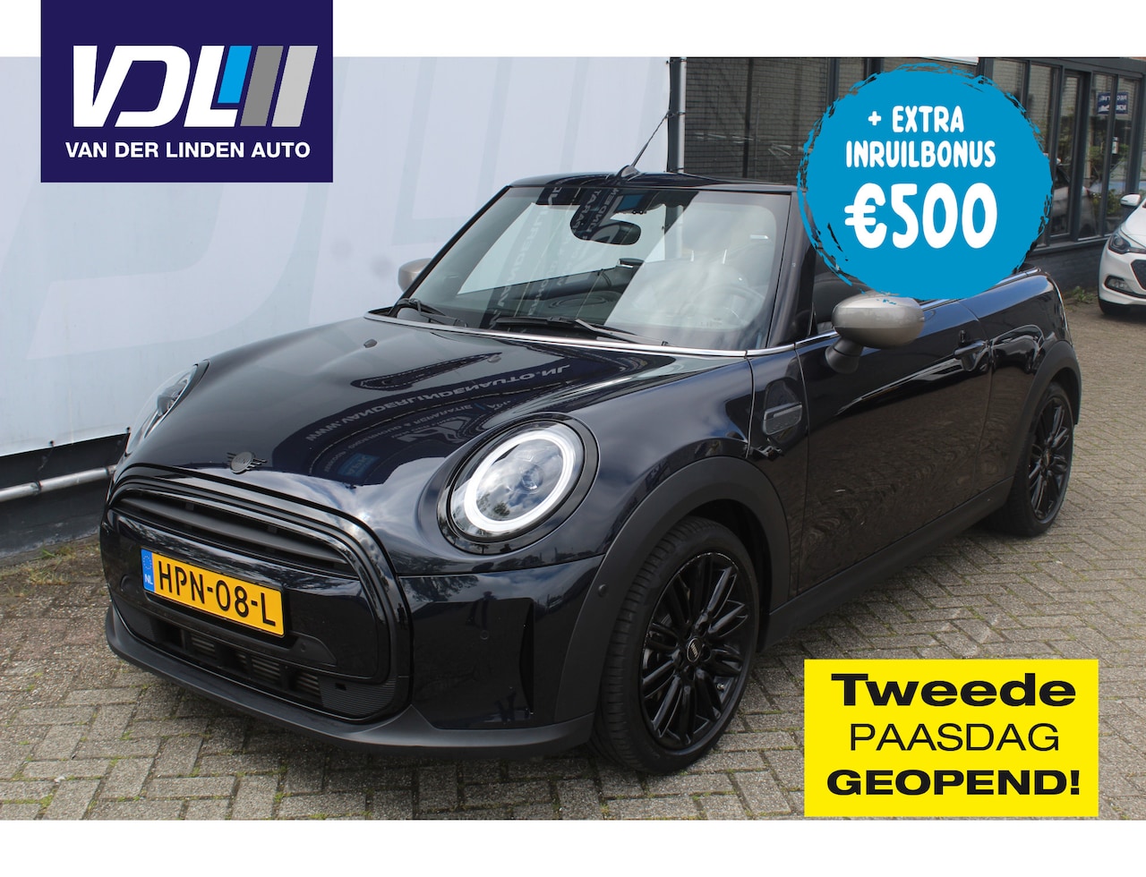 MINI Cabrio - 1.5 Cooper Rockingham GT Edition Stuur - en stoelverwarming l Head-up display l Lendesteun - AutoWereld.nl