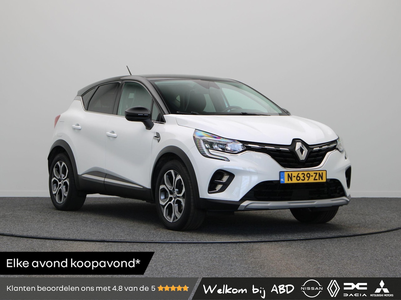 Renault Captur - TCe 130pk EDC/Autom. Intens | Dealer onderhouden  | Climate Control | Parkeersensoren acht - AutoWereld.nl