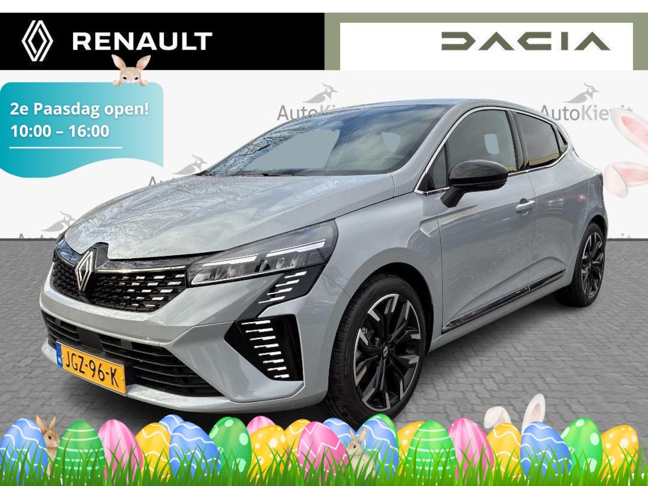 Renault Clio - 1.6 E-Tech Full Hybrid 145 techno - 5 JAAR GARANTIE / Pack Look 17" - AutoWereld.nl
