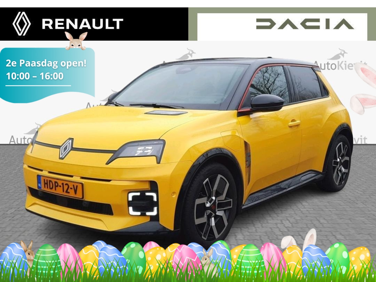 Renault 5 - comfort range iconic cinq 52 kWh - Demo / pack safety & advanced driving assist - AutoWereld.nl