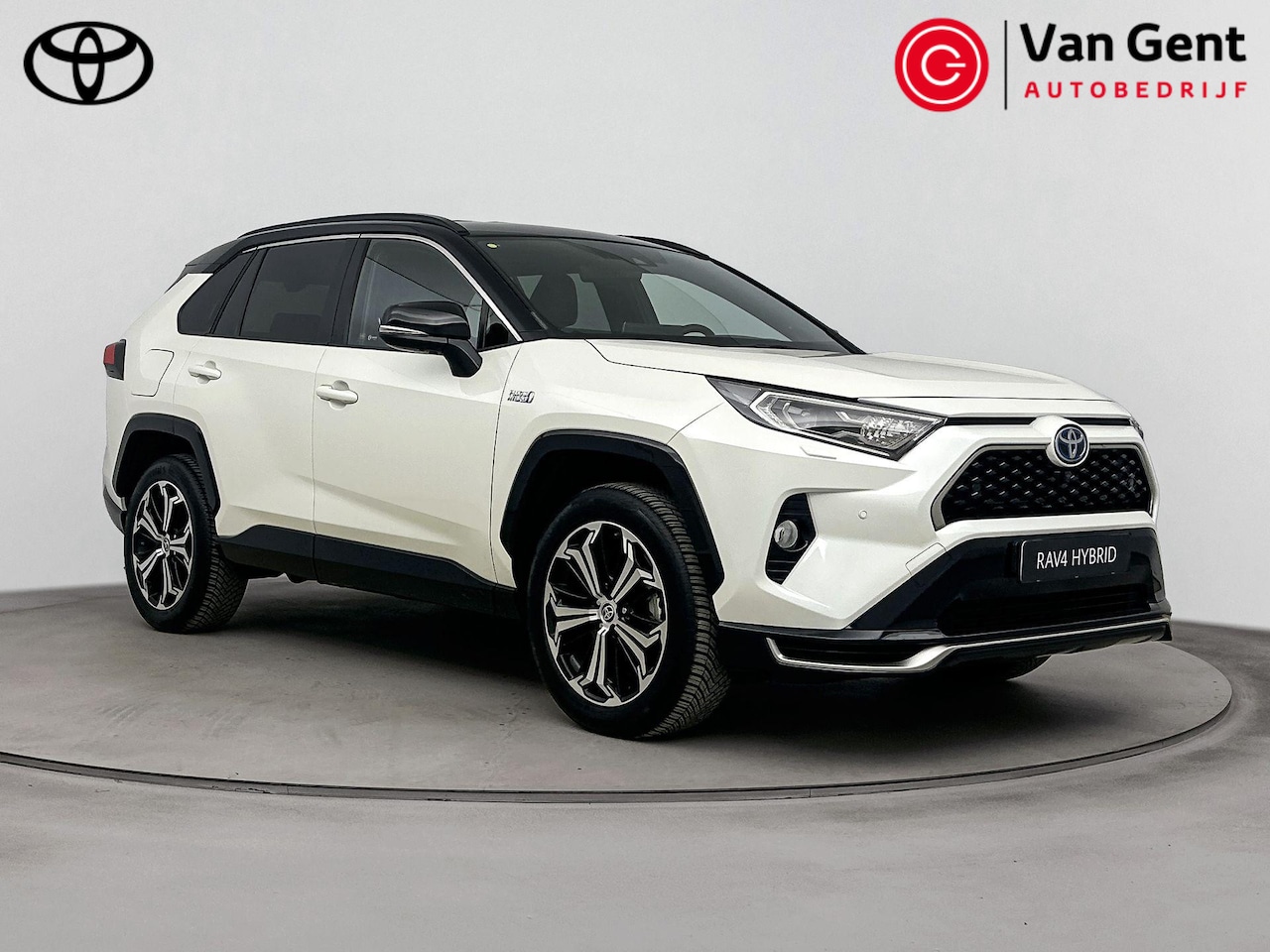 Toyota RAV4 - AWD Plug-in Bi-Tone Plus | Apple Carplay / Android Auto | Leder | Stoelverwarming/-ventila - AutoWereld.nl