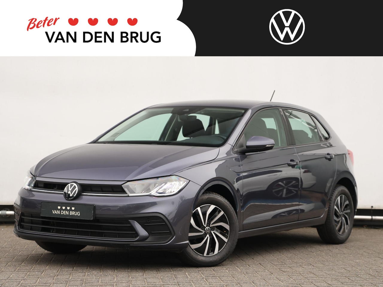 Volkswagen Polo - 1.0 TSI Life 95pk DSG | Navigatie | Airco | Cruise control | Parkeersensoren | Inklapbare - AutoWereld.nl