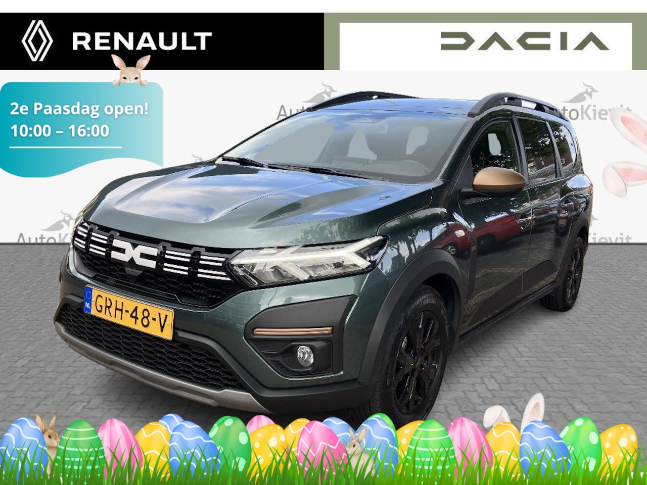 Dacia Jogger - 1.6 Hybrid 140 Extreme 7p. 1.6 Hybrid 140 Extreme 7p. - AutoWereld.nl
