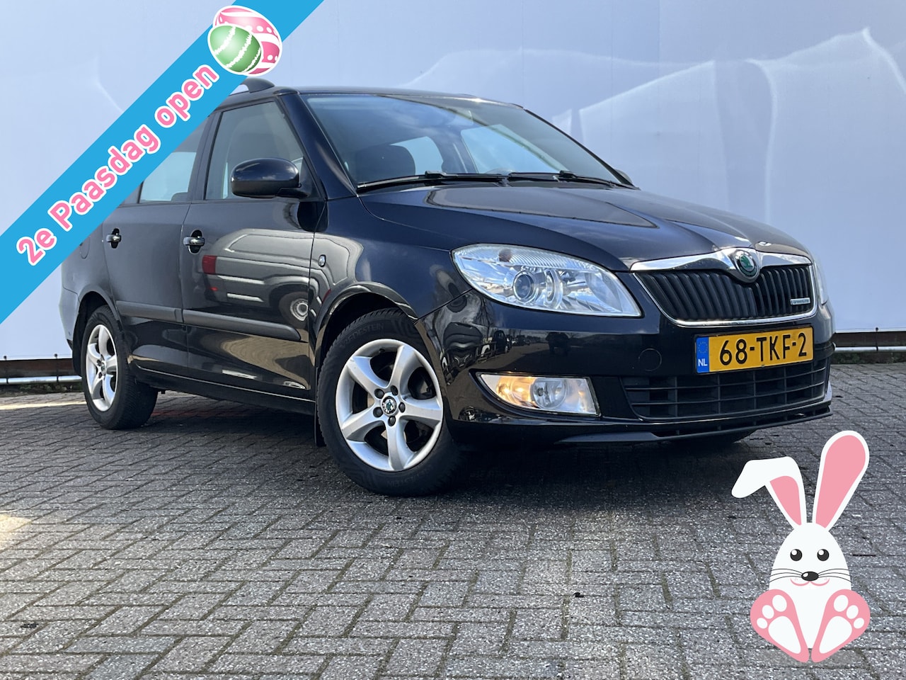 Skoda Fabia Combi - 1.2 TDI Greenline Trekhaak Cruise Clima NL-Auto Onderhouden Inruilkoopje! - AutoWereld.nl