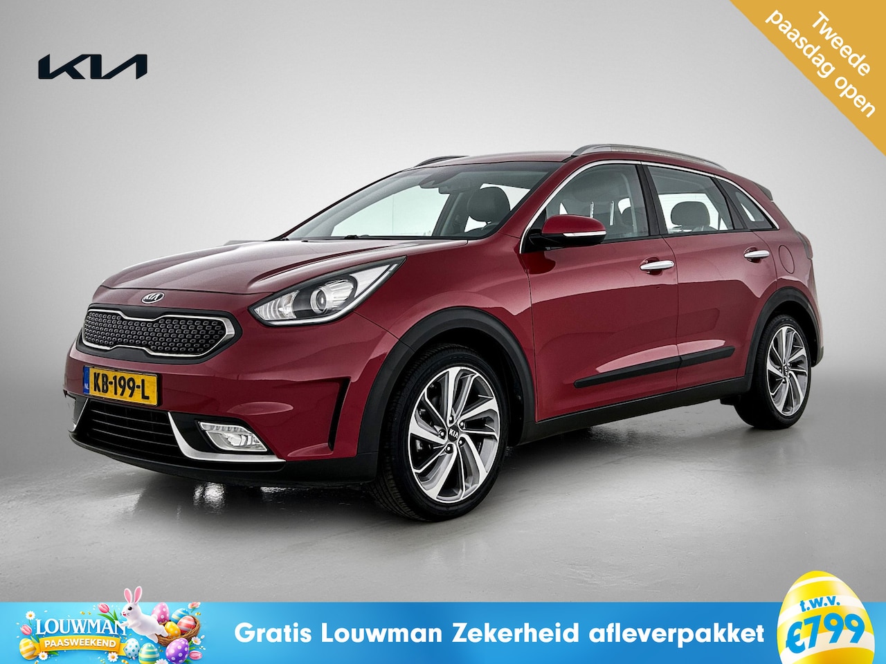 Kia Niro - 1.6 GDi Hybrid First Edition | Climate en Cruise Control | Navigatie | parkeercamera | Kia - AutoWereld.nl