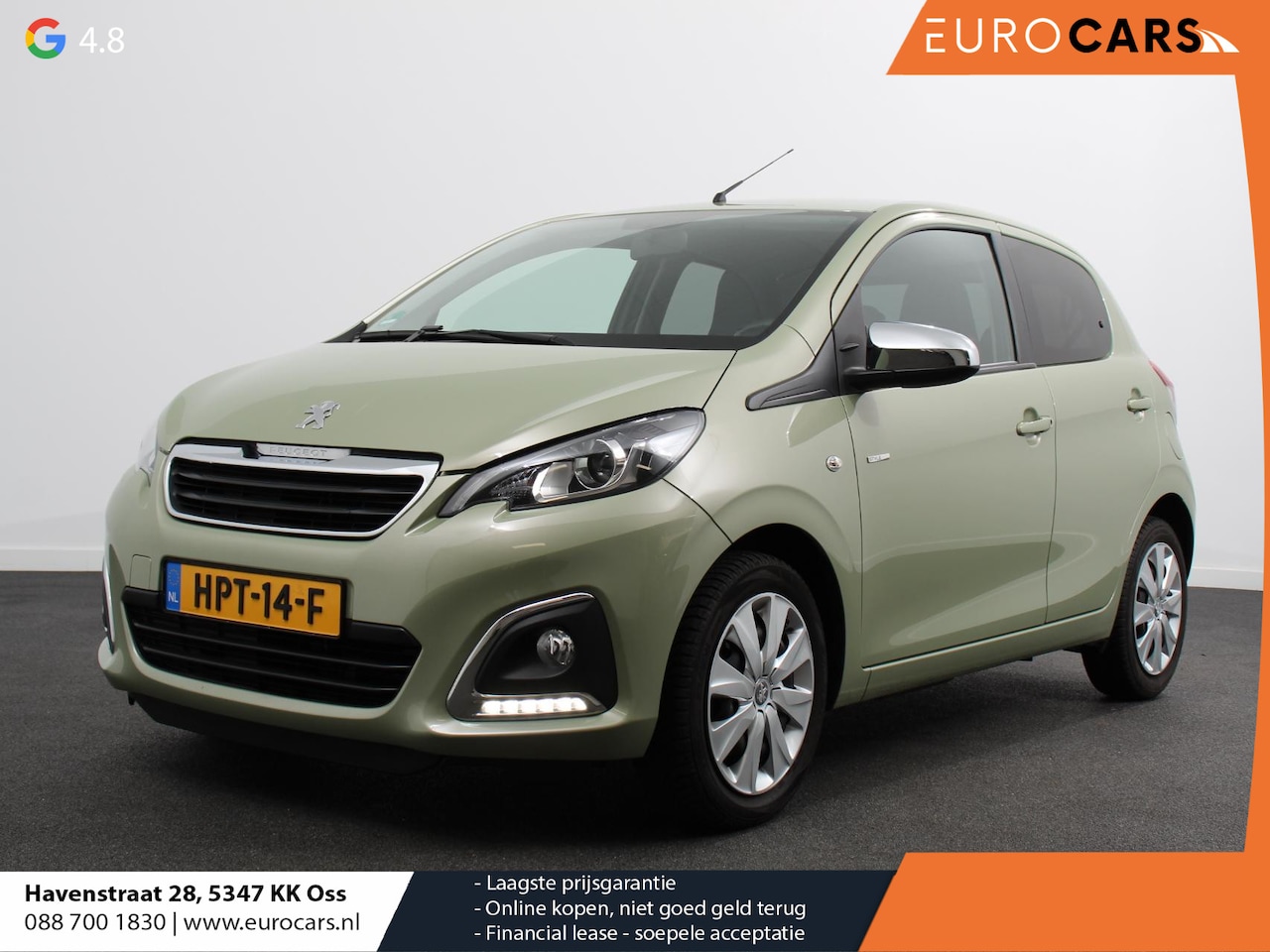 Peugeot 108 - 1.0 e-VTi Style | Navigatie | Android Auto | Airco | Camera | Stoelverwarming | Extra Geti - AutoWereld.nl