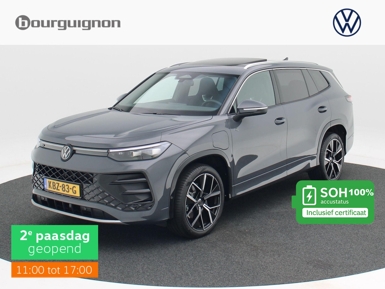 Volkswagen Tayron - 1.5 eHybrid 272 Pk Automaat R-Line Edition | Panoramadak | Trekhaak | 20 Inch | Camera | S - AutoWereld.nl