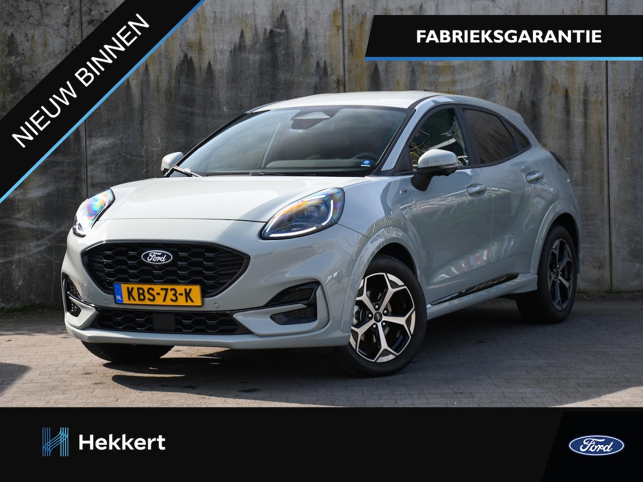 Ford Puma - ST-Line 1.0 EcoBoost Hybrid 125pk Automaat WINTER PACK | ADAPT. CC | 17''LM | DODE HOEK | - AutoWereld.nl