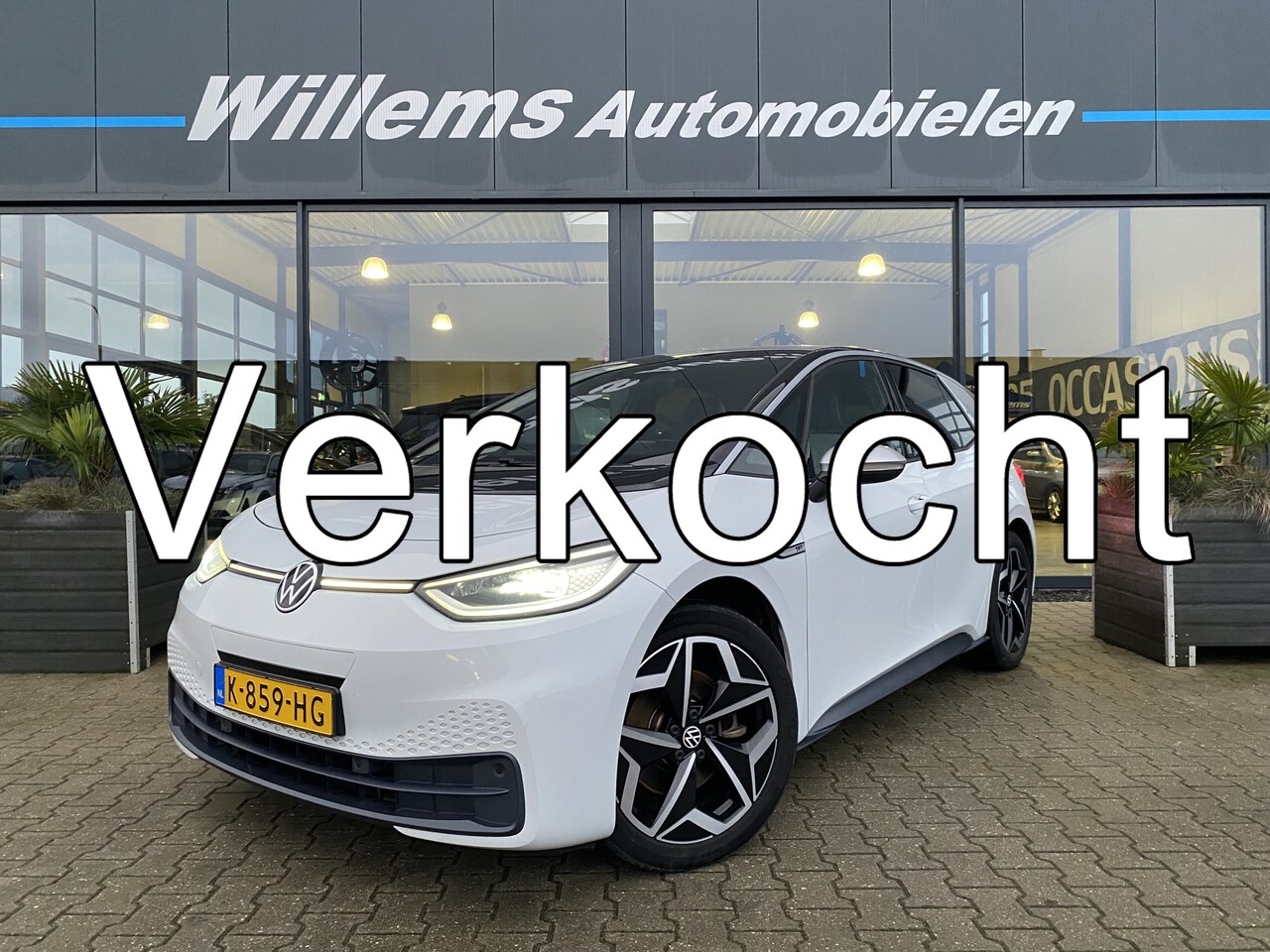 Volkswagen ID.3 - First Plus 58 kWh 91% SOH Adaptieve Cruise, App-Connect & Stoelverwarming - AutoWereld.nl