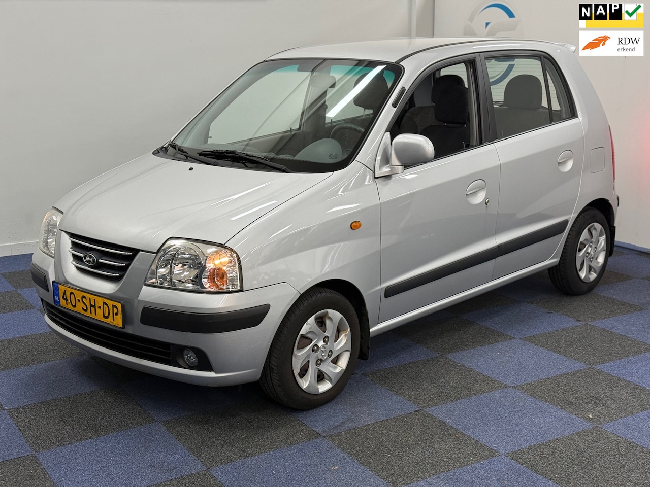 Hyundai Atos - 1.1i Dynamic Cool / NAP / AUTOMAAT / AIRCO / NIEUWE APK - AutoWereld.nl