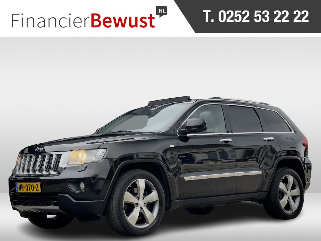 Jeep Grand Cherokee - 3.6 AUT5 OVERLAND FIRST-EDITION 286PK PANODAK LEDER NAVI CAMERA LED LMV PDC - AutoWereld.nl