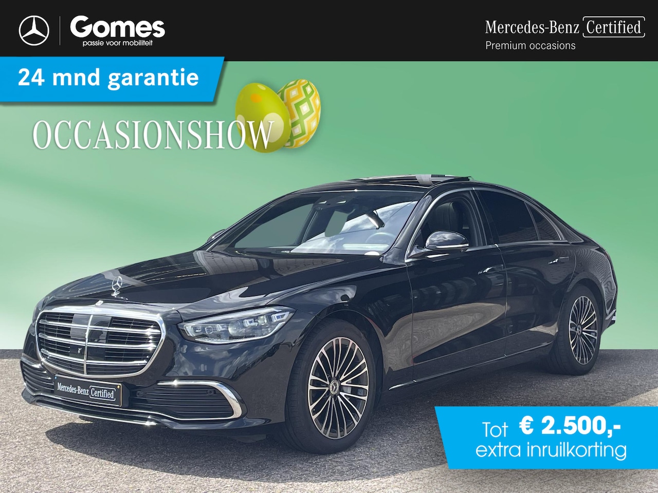 Mercedes-Benz S-klasse - 450 4MATIC | Panoramadak | Trekhaak | Burmester 3D | Memory Verwarmd & Gekoeld | - AutoWereld.nl