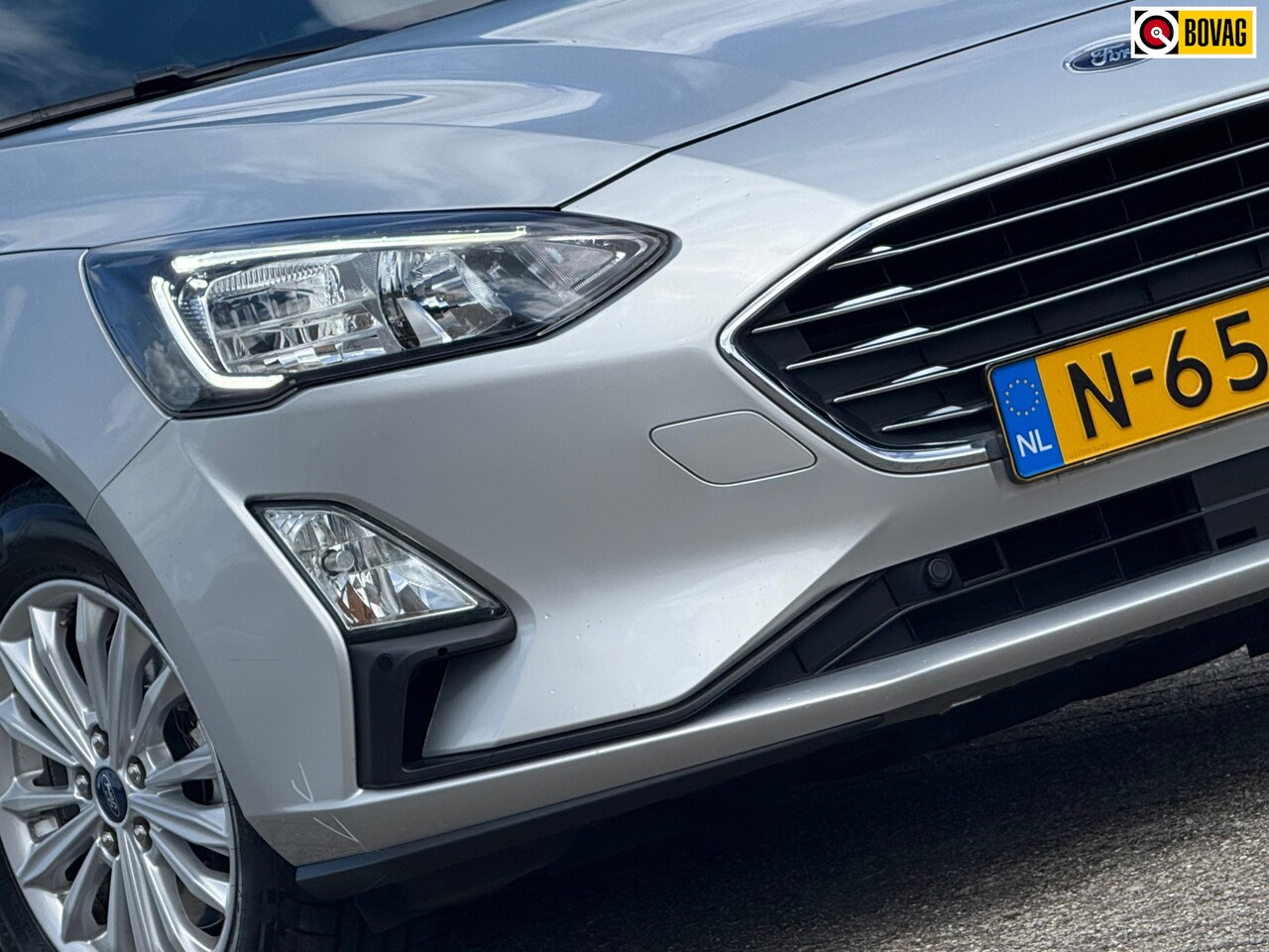 Ford Focus Wagon - 1.0 EcoBoost Hybrid Titanium X Business - Moondust - Carplay/Keyless - AutoWereld.nl