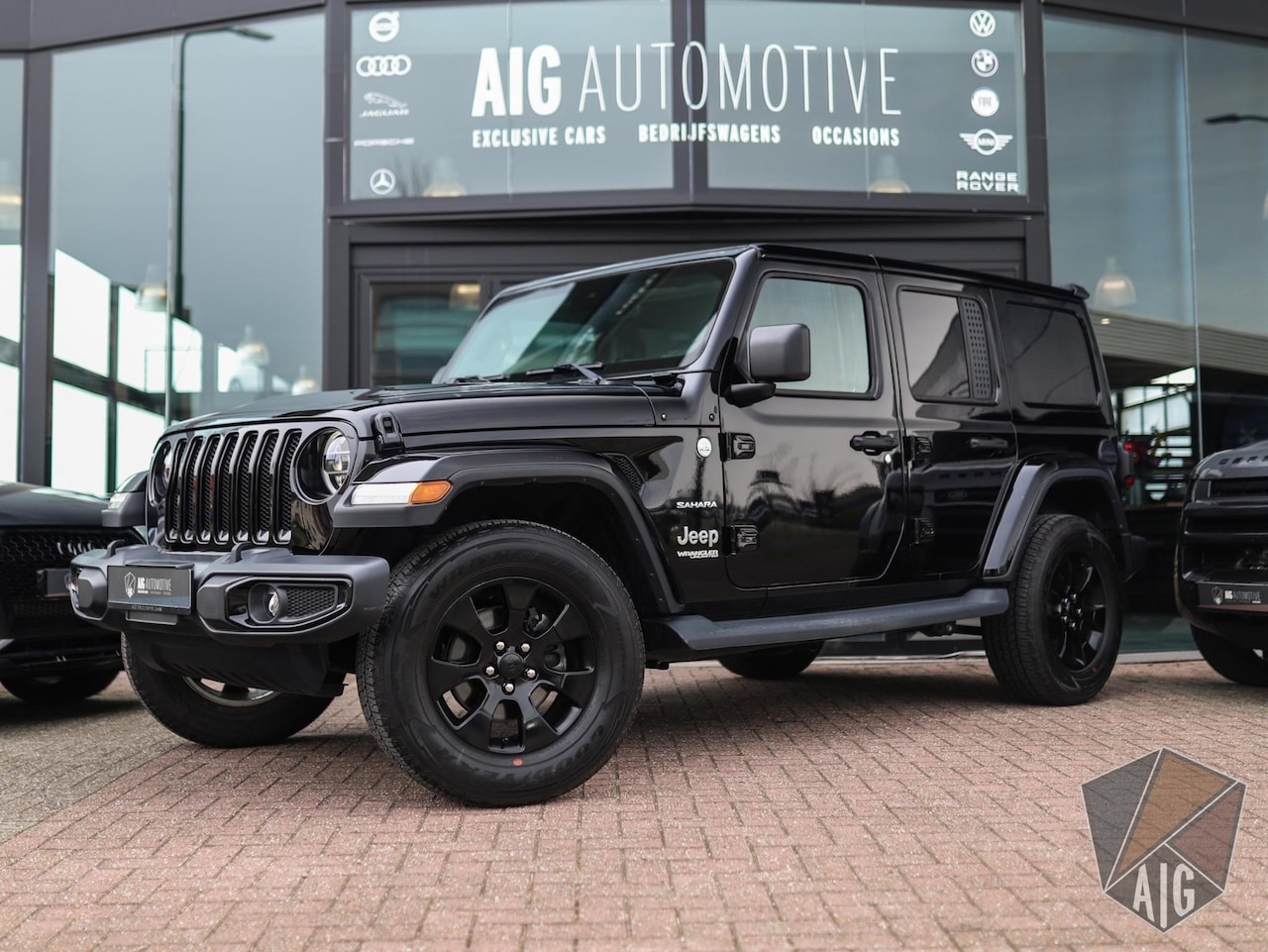 Jeep Wrangler - 2.0T Sahara | Alpine | Leder | Camera | Stuur/Stoelverw. - AutoWereld.nl