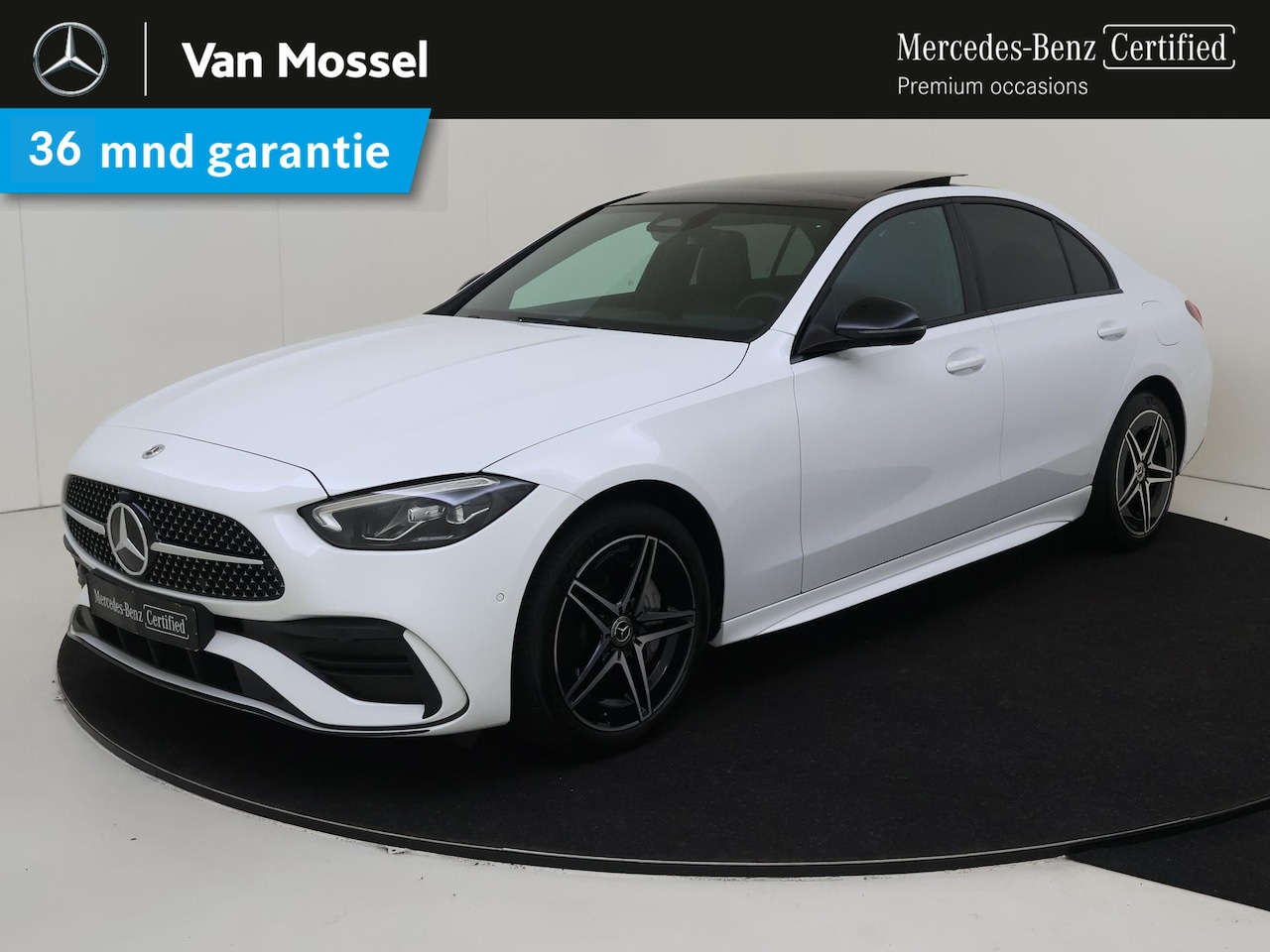 Mercedes-Benz C-klasse - 300 e AMG Line / Panoramadak/ Night/ Winter Pack/ - AutoWereld.nl