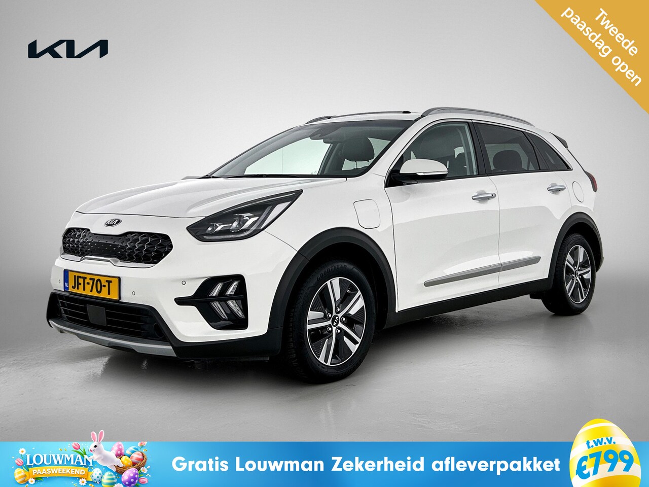 Kia Niro - 1.6 GDi PHEV DynamicPlusLine JBL | Stoelverwarming | stuurverwarming | Schuifkantel-dak | - AutoWereld.nl