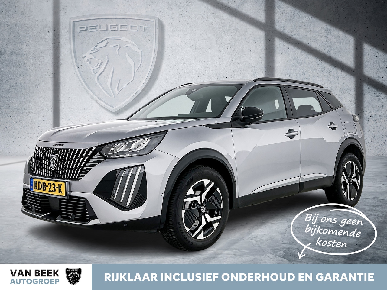 Peugeot 2008 - 100 pk Allure | Rijklaar | Keyless Entry | 360 camera | Adaptive Cruise | - AutoWereld.nl