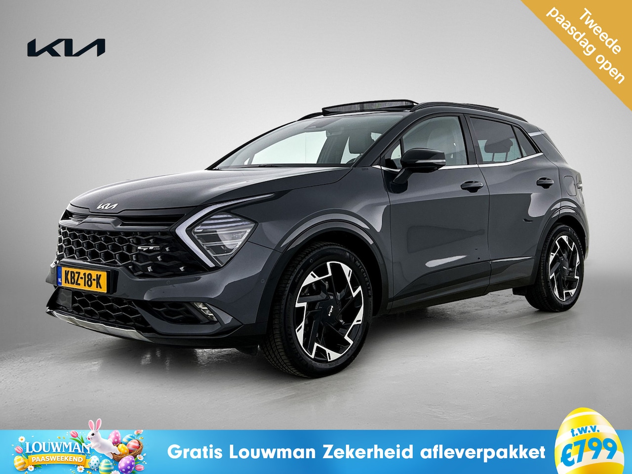 Kia Sportage - 1.6 T-GDi Plug-in Hybrid AWD GT-PlusLine Panorama dak | Elec stoelen | Unieke kleur Kia-pa - AutoWereld.nl