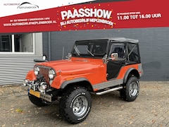 Jeep 4x4 CJ - CJ5 1979 CJ 5 Trekhaak 7261 KM APK VRIJ Helemaal gerestaureerd alles is vernieuwd