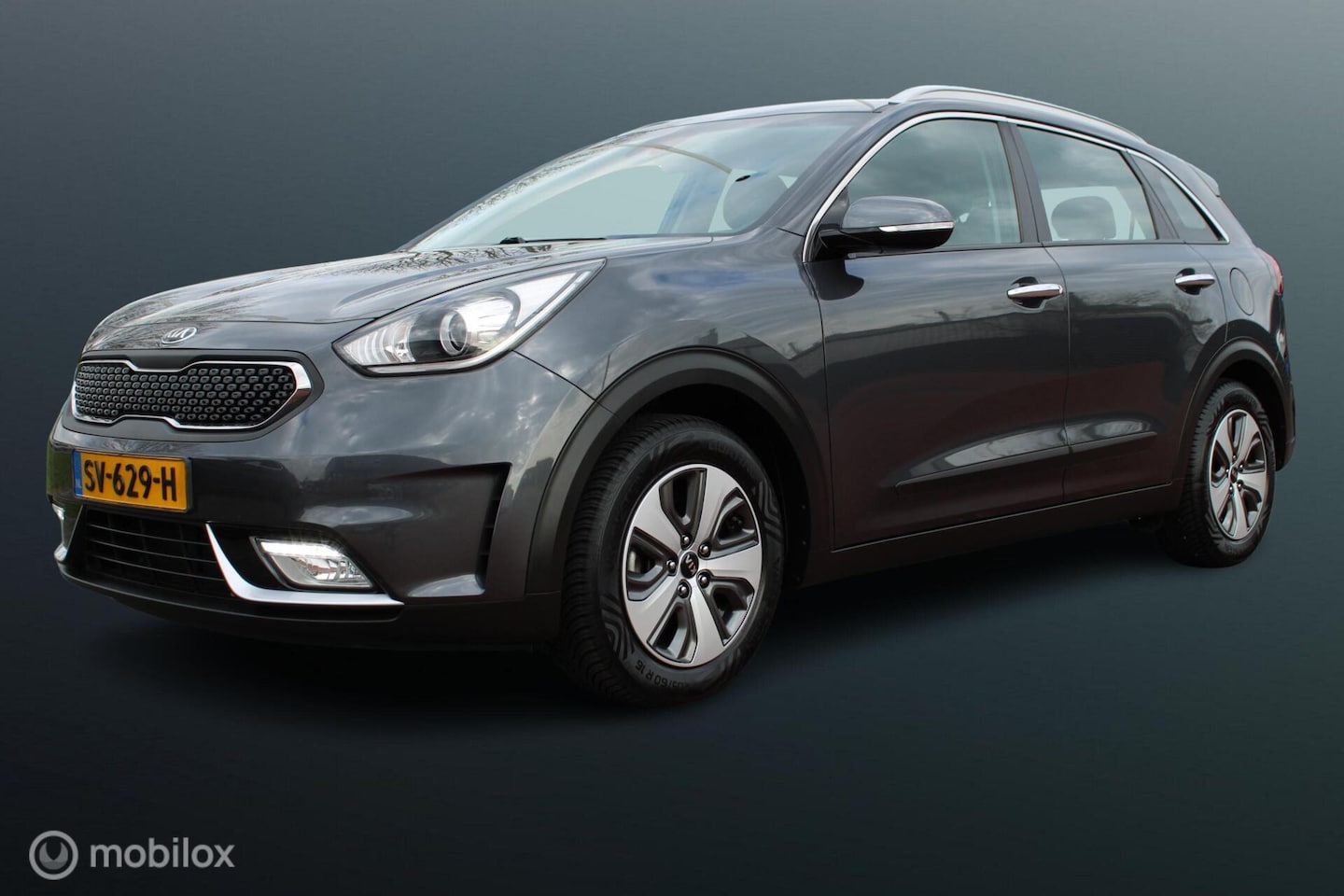 Kia Niro - 1.6 GDi Hybrid DynamicLine 1.6 GDi Hybrid DynamicLine, Trekhaak, Navi, App connect, Cruise, Clima, Pdc voor + achter - AutoWereld.nl