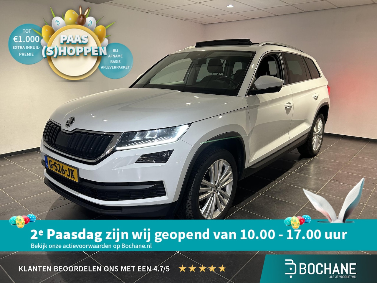 Skoda Kodiaq - 1.5 TSI Limited Business Edition 7p. | Panoramadak | Trekhaak | Navigatie | Elek. Achterkl - AutoWereld.nl