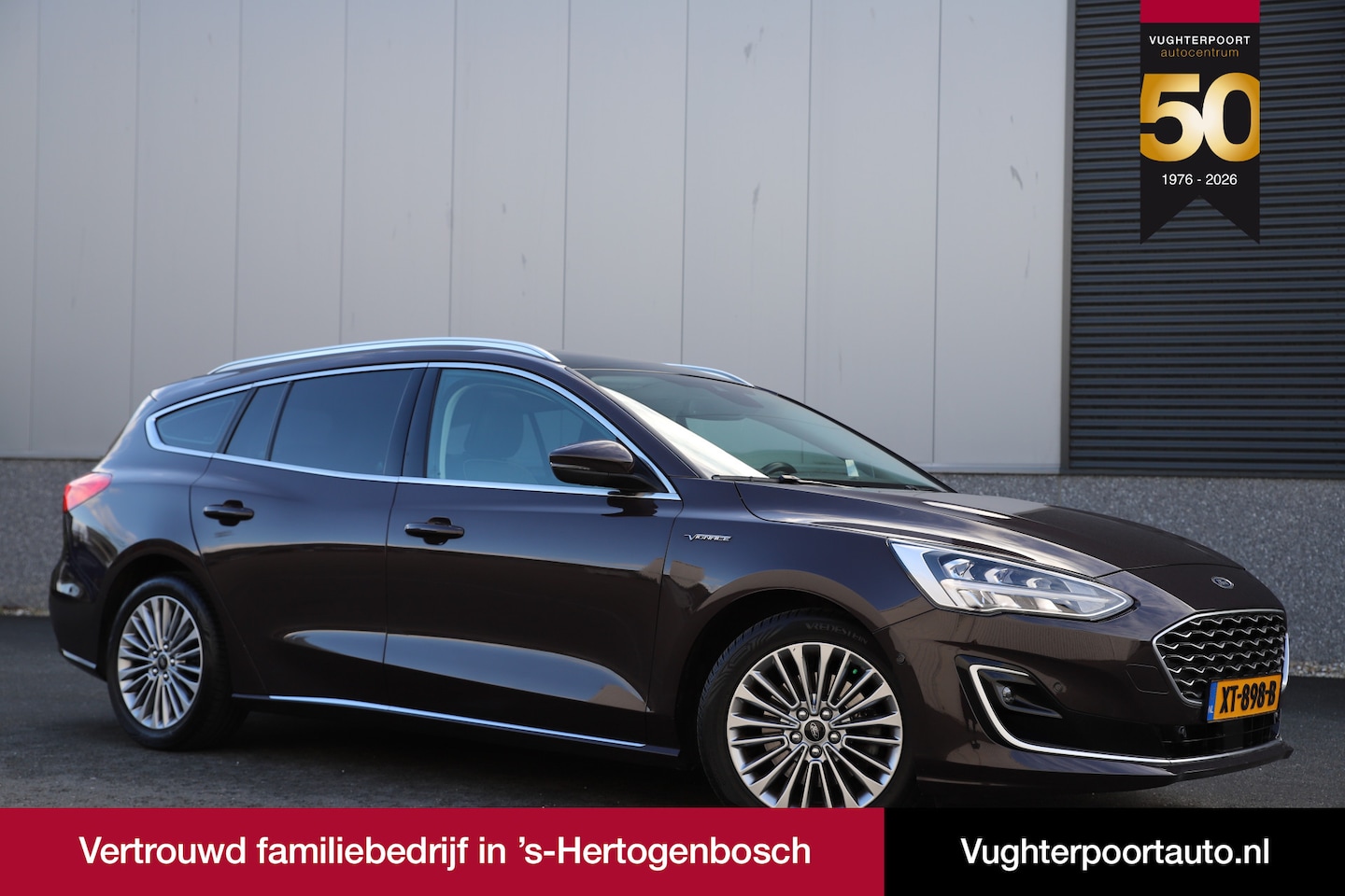 Ford Focus Wagon - 125pk EcoBoost/Vignale/B&O/Adaptive/Matrix/Schuifdak/HUD/Trekh. - AutoWereld.nl
