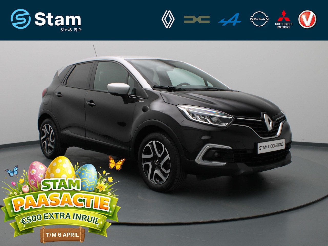 Renault Captur - TCe Bose 90pk Camera | Cruise | Navi | Parkeersens. v+a - AutoWereld.nl