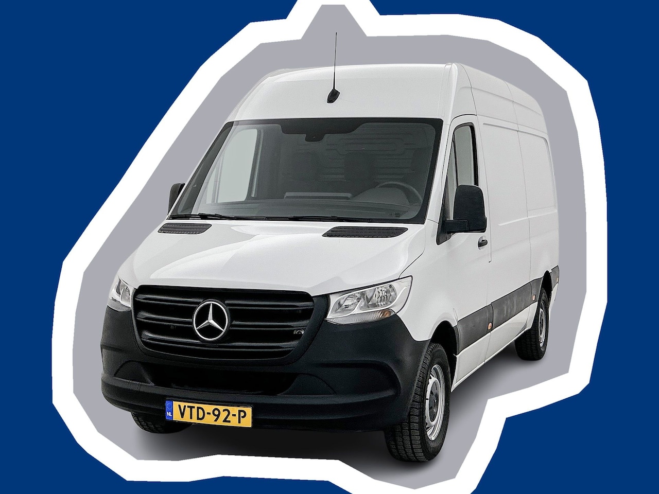 Mercedes-Benz Sprinter - 315 1.9 CDI L2H2 Navigatie Achteruitrijcamera Betimmering Achteropstap - AutoWereld.nl