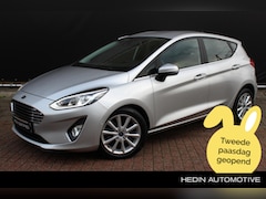 Ford Fiesta - 1.0 EcoBoost Titanium | Camera achter | Carplay | Auto-Airco | Lichtmetalen velgen |