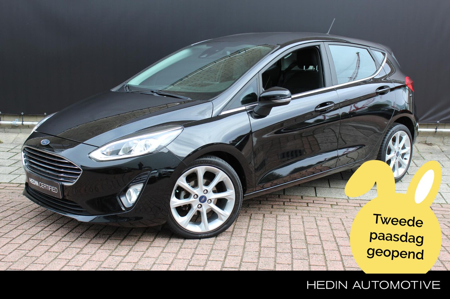 Ford Fiesta - 1.0 EcoBoost Titanium | Navigatie | Voorruitverwarming | 17" LM velgen | Cruise control | - AutoWereld.nl