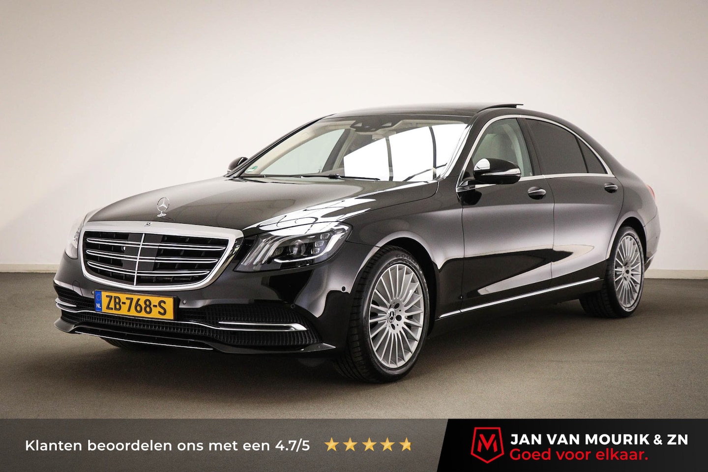 Mercedes-Benz S-klasse - 450 4Matic Lang Premium Plus | EXECUTIVE / ENTERTAINMENT- PACK | PANORAMADAK | NACHTZICHT - AutoWereld.nl