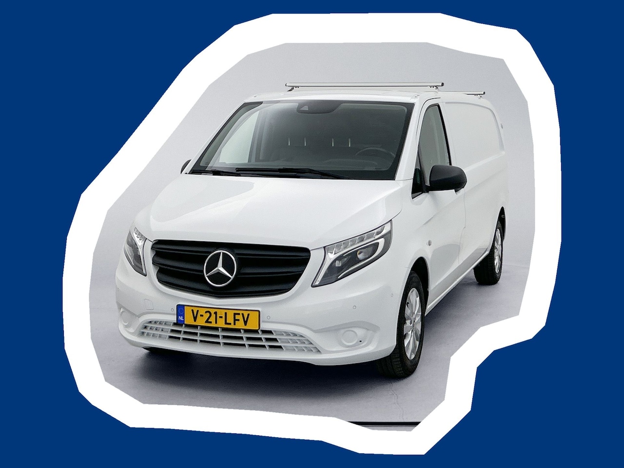 Mercedes-Benz Vito - 116 CDI Extra Lang Led Trekhaak Navigatie Apple Carplay/Android Auto Cruise Control - AutoWereld.nl