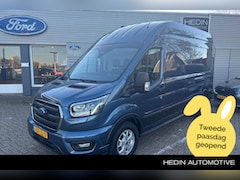 Ford Transit - 350 2.0 TDCI L3H3 Limited 170 pk automaat Vol Leder | Adaptive Cruise | Elektrische schuif